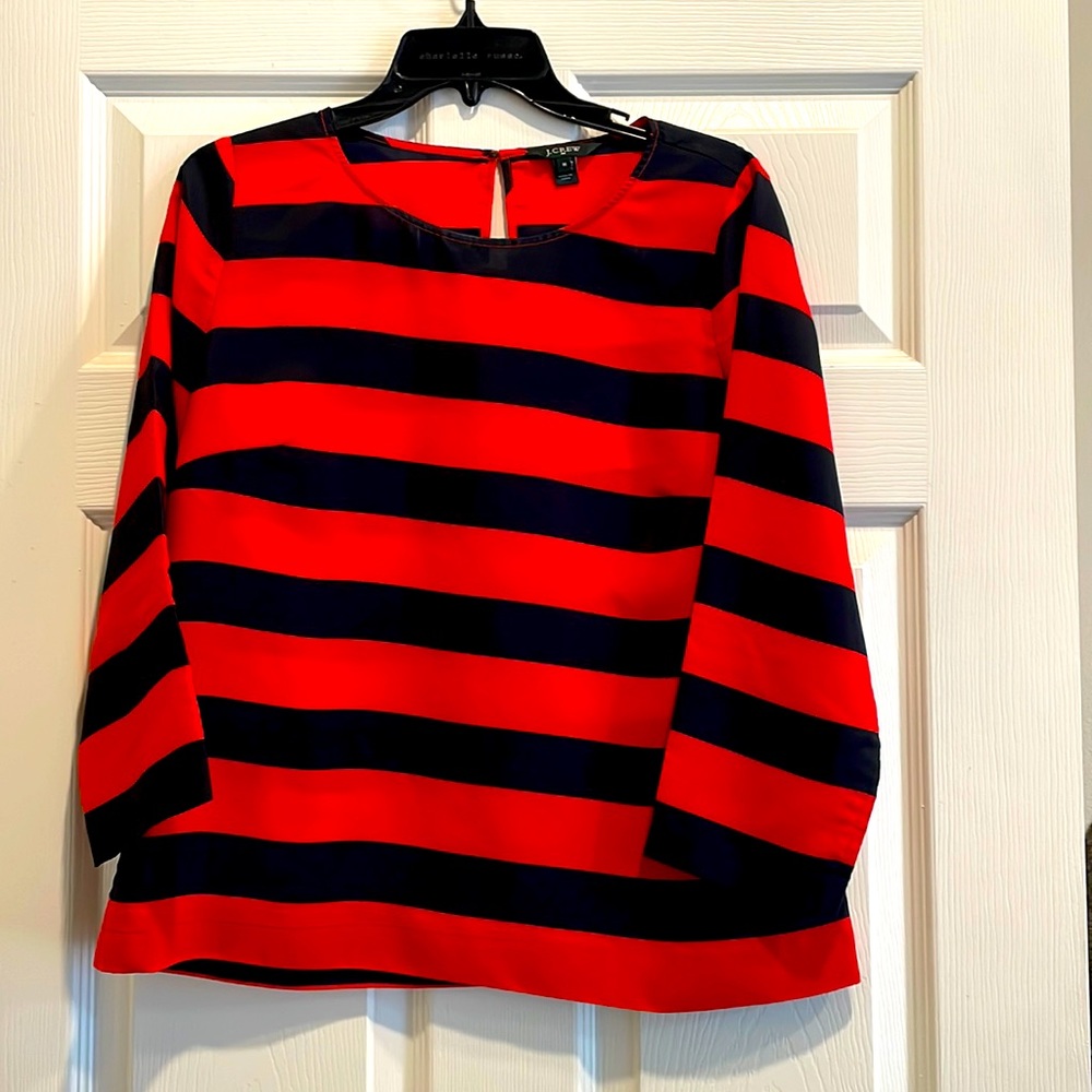 J Crew Crepe Blouse